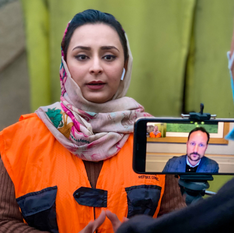 Virtual field trip with Norwegian Refugee Council